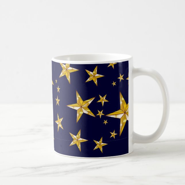 Patriotische Sterne Kaffeetasse (Rechts)