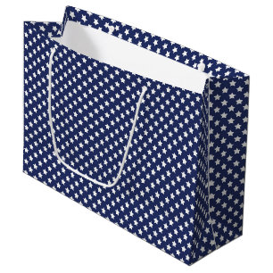 Patriotische Sternengeschenktasche Große Geschenktüte