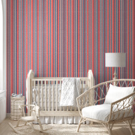 Patriotische Streifen Tapete
