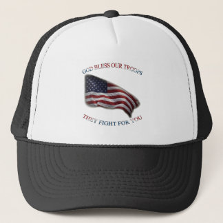 patriotische Stütztruppen Truckerkappe