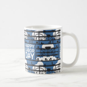 Patriotische T-Shirts des Arbeitstages für Arbeitn Kaffeetasse