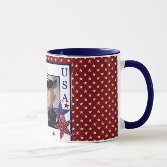 Patriotische Tasse KRW - fertigen Sie besonders an (Rechts)