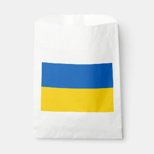 Patriotische Ukraine-Flagge Gunstling-Beutel Geschenktütchen