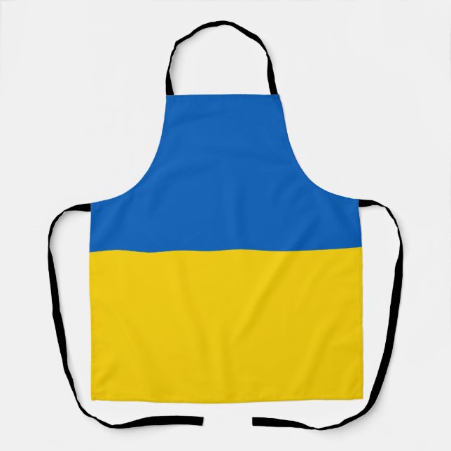 Patriotische Ukraine-Flagge Schürze (Vorderseite)