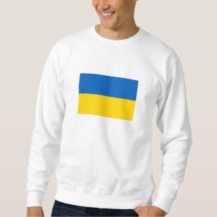 Patriotische Ukraine-Flagge Sweatshirt