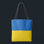 Patriotische Ukraine-Flagge Tasche<br><div class="desc">Patriotische Flagge der Ukraine.</div>