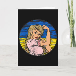 Patriotische ukrainische Flagge Ukraine Stolze ukr Karte