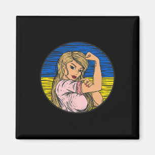 Patriotische ukrainische Flagge Ukraine Stolze ukr Magnet