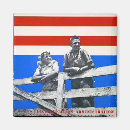 Patriotische unmodifizierte Vintage Fotos Alte äst Magnet