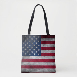 Patriotische US-amerikanische Flagge Tasche