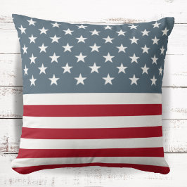 Patriotische US Flagge Amerikanische Flagge Kissen
