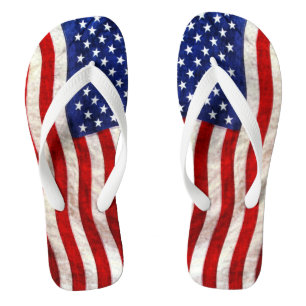 Patriotische US-Flagge Flip Flops