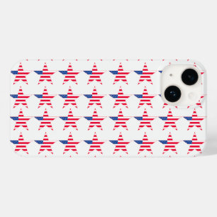 Patriotische US-Flaggensterne Case-Mate iPhone Hülle