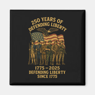 Patriotische USA-Armee US-Militärparade 250. Jahre Magnet