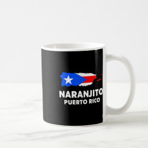 Patriotische USA-Flagge Naranjito  Kaffeetasse