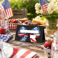 Patriotische USA-Flagge Schleife Coquette rot blau