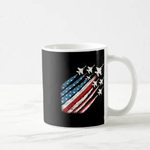 Patriotische USA-Kampfjets 4. Juli für Frauen G Kaffeetasse