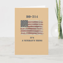 Patriotische Veteranen-DD-214