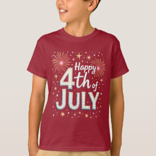 Patriotische Vibes: Sterne, Streifen und Stil T-Shirt