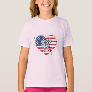 Patriotische Vibes: Sterne, Streifen und Stil T-Shirt