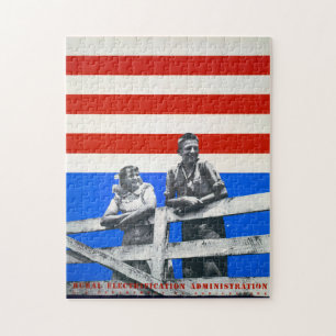 Patriotische Vintage Kunst Cool Historisches Foto