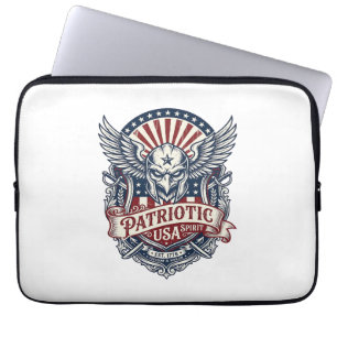 Patriotische Wächtermaske Freiheit Militär Inspiri Laptopschutzhülle
