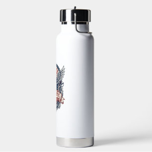 Patriotische Wächtermaske Freiheit Militär Inspiri Trinkflasche