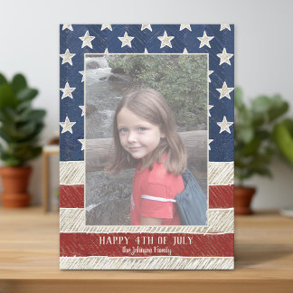Patriotische Weihnachten 1 Foto Amerikanische Flag