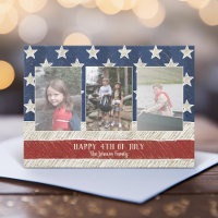 Patriotische Weihnachten 3 Foto Amerikanische Flag