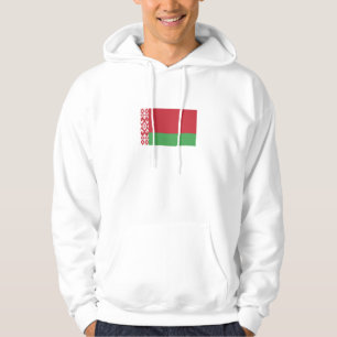 Patriotische weißrussische Flagge Hoodie