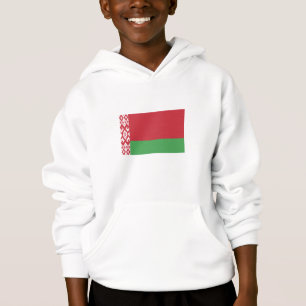 Patriotische weißrussische Flaggen Hoodie