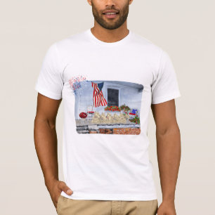 Patriotische Weizen-Scotties erwarten große Parade T-Shirt