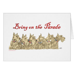 Patriotische Weizen Scottish Terrier