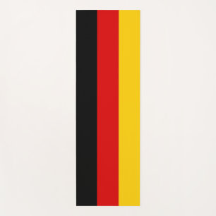 Patriotische Yoga Mats mit Flagge Deutschlands Yogamatte