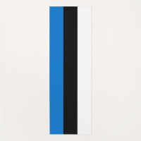 Patriotische Yoga Mats mit Flagge Estlands