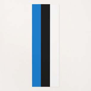 Patriotische Yoga Mats mit Flagge Estlands Yogamatte