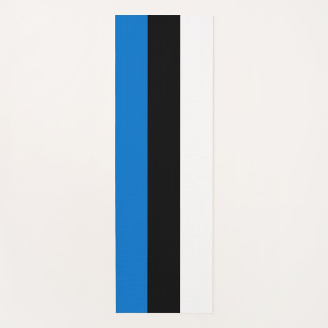 Patriotische Yoga Mats mit Flagge Estlands Yogamatte (Vorderseite)