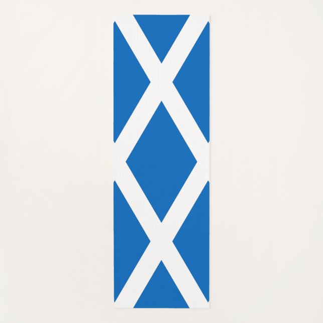 Patriotische Yoga Mats mit schottischer Flagge, Ve Yogamatte (Vorderseite)