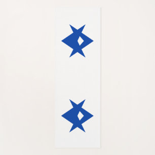 Patriotische Yogamatten mit der Flagge von Toyota  Yogamatte