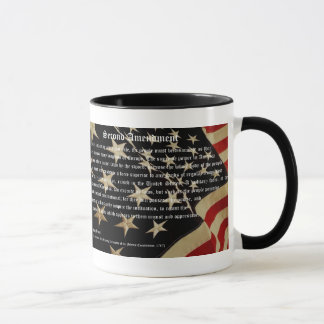 Patriotische zweite Änderungs-Kaffee-Tasse Tasse
