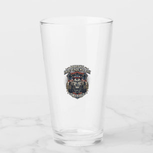 Patriotischer 1776 Geländewagen-Schädel-Monstertru Glas