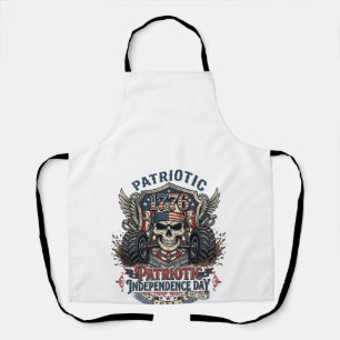 Patriotischer 1776 Geländewagen-Schädel-Monstertru Schürze