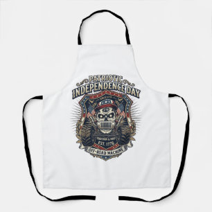 Patriotischer 1776 Geländewagen-Schädel-Monstertru Schürze