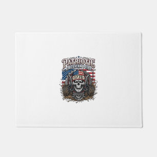 Patriotischer 1776 Geländewagen-Totenkopf-Monstert Fußmatte