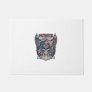 Patriotischer 1776 Geländewagen-Totenkopf-Monstert Fußmatte