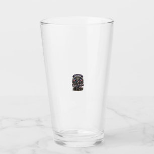 Patriotischer 1776 Geländewagen-Totenkopf-Monstert Glas