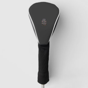 Patriotischer 1776 Geländewagen-Totenkopf-Monstert Golf Headcover