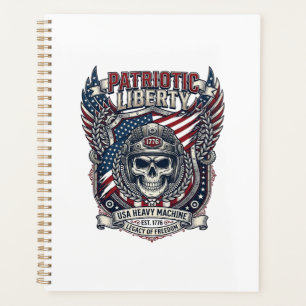 Patriotischer 1776 Geländewagen-Totenkopf-Monstert Planer