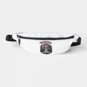 Patriotischer 1776 Off Road Schädel Monster Truck Bauchtasche