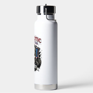 Patriotischer 1776 Off Road Schädel Monster Truck Trinkflasche